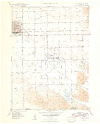 preview thumbnail of historical topo map of Alliance, NE in 1948