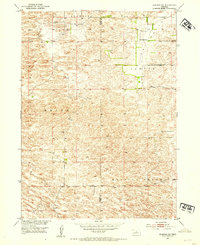 Download a high-resolution, GPS-compatible USGS topo map for Almeria SW, NE (1954 edition)