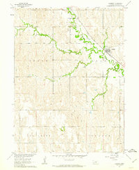 Download a high-resolution, GPS-compatible USGS topo map for Amherst, NE (1963 edition)