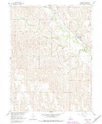 Download a high-resolution, GPS-compatible USGS topo map for Amherst, NE (1983 edition)