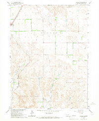 Download a high-resolution, GPS-compatible USGS topo map for Angora SE, NE (1967 edition)