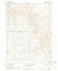 Download a high-resolution, GPS-compatible USGS topo map for Angora, NE (1967 edition)