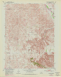 Download a high-resolution, GPS-compatible USGS topo map for Anselmo NE, NE (1978 edition)