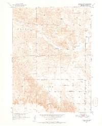 Download a high-resolution, GPS-compatible USGS topo map for Anselmo SW, NE (1952 edition)