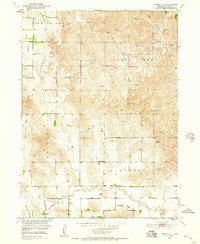 Download a high-resolution, GPS-compatible USGS topo map for Ansley NE, NE (1957 edition)