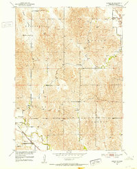 Download a high-resolution, GPS-compatible USGS topo map for Ansley SE, NE (1953 edition)