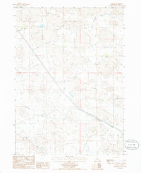 Download a high-resolution, GPS-compatible USGS topo map for Arabia, NE (1985 edition)