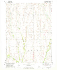 Download a high-resolution, GPS-compatible USGS topo map for Arapahoe NW, NE (1973 edition)