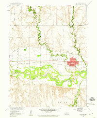 Download a high-resolution, GPS-compatible USGS topo map for Arapahoe, NE (1959 edition)
