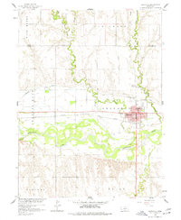 Download a high-resolution, GPS-compatible USGS topo map for Arapahoe, NE (1977 edition)