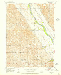 1951 Map of Sherman County, NE, 1955 Print