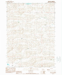 Download a high-resolution, GPS-compatible USGS topo map for Argo Hill, NE (1989 edition)