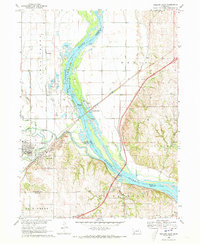 Download a high-resolution, GPS-compatible USGS topo map for Ashland East, NE (1973 edition)