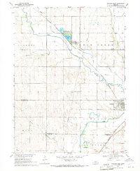 Download a high-resolution, GPS-compatible USGS topo map for Ashland West, NE (1971 edition)