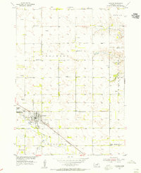 preview thumbnail of historical topo map of Atkinson, NE in 1954