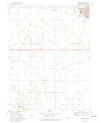 Download a high-resolution, GPS-compatible USGS topo map for Aurora West, NE (1982 edition)