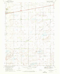 preview thumbnail of historical topo map of Kearney County, NE in 1970
