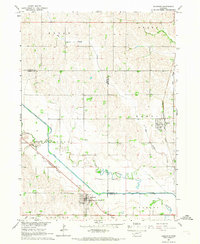 Download a high-resolution, GPS-compatible USGS topo map for Bancroft, NE (1968 edition)