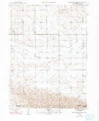 Download a high-resolution, GPS-compatible USGS topo map for Barrel Springs Creek South, NE (1993 edition)