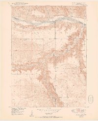 1950 Map of Bassett NW