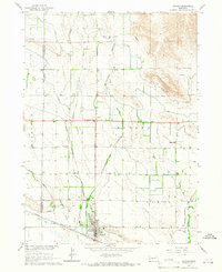 Download a high-resolution, GPS-compatible USGS topo map for Bayard, NE (1967 edition)