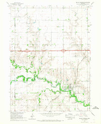 Download a high-resolution, GPS-compatible USGS topo map for Beaver Crossing, NE (1967 edition)
