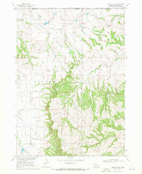 Download a high-resolution, GPS-compatible USGS topo map for Beaver Wall, NE (1971 edition)