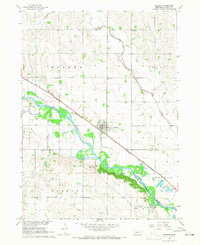 Download a high-resolution, GPS-compatible USGS topo map for Beemer, NE (1967 edition)