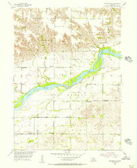 Download a high-resolution, GPS-compatible USGS topo map for Belgrade SE, NE (1956 edition)