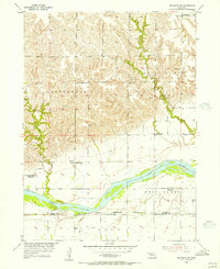 Download a high-resolution, GPS-compatible USGS topo map for Belgrade SW, NE (1955 edition)