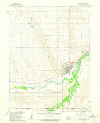 preview thumbnail of historical topo map of Benkelman, NE in 1961
