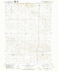 Download a high-resolution, GPS-compatible USGS topo map for Bennett Reservoir NW, NE (1979 edition)