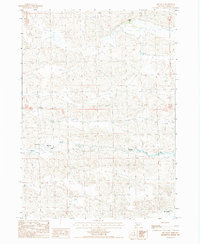Download a high-resolution, GPS-compatible USGS topo map for Big Falls, NE (1988 edition)