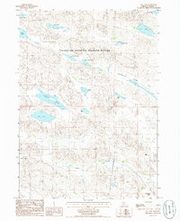 Download a high-resolution, GPS-compatible USGS topo map for Big Lake, NE (1986 edition)