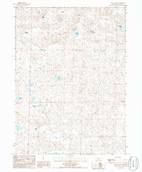 Download a high-resolution, GPS-compatible USGS topo map for Black Lake, NE (1986 edition)