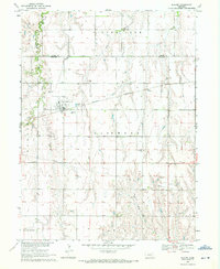 Download a high-resolution, GPS-compatible USGS topo map for Bladen, NE (1971 edition)