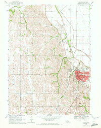 Download a high-resolution, GPS-compatible USGS topo map for Blair, NE (1972 edition)