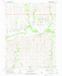 Download a high-resolution, GPS-compatible USGS topo map for Bloomington, NE (1977 edition)