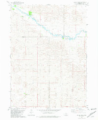 Download a high-resolution, GPS-compatible USGS topo map for Boiling Spring, NE (1981 edition)