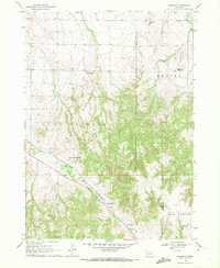 Download a high-resolution, GPS-compatible USGS topo map for Bordeaux, NE (1972 edition)