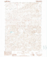 Download a high-resolution, GPS-compatible USGS topo map for Bornemann Lake, NE (1990 edition)