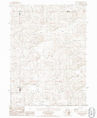 Download a high-resolution, GPS-compatible USGS topo map for Bourquim Hill, NE (1986 edition)