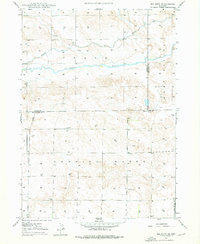 1947 Map of Sheridan County, NE, 1976 Print