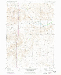 preview thumbnail of historical topo map of Dawes County, NE in 1947