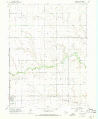 Download a high-resolution, GPS-compatible USGS topo map for Bradshaw, NE (1971 edition)