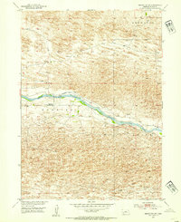 Download a high-resolution, GPS-compatible USGS topo map for Brewster SW, NE (1954 edition)