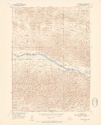 Download a high-resolution, GPS-compatible USGS topo map for Brewster SW, NE (1954 edition)
