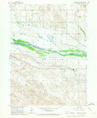preview thumbnail of historical topo map of Morrill County, NE in 1965