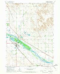 Download a high-resolution, GPS-compatible USGS topo map for Bridgeport, NE (1967 edition)