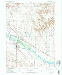 Download a high-resolution, GPS-compatible USGS topo map for Bridgeport, NE (1967 edition)